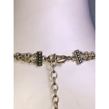 CHLOE + ISABEL aztec mosaic fringe statement necklace - N220