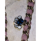 CHLOE & ISABEL Mixed Media Pearl & Crystal Floral Bracelet - B061