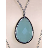 Chloe + Isabel layered teardrop pendant necklace - N079