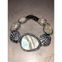 CHLOE + ISABEL paloma pearl statement bracelet-B288CLAR