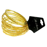 Mi Amore Multiple-Bracelets Gold-Tone