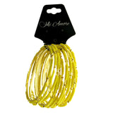Mi Amore Multiple-Bracelets Yellow/Gold-Tone