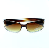 UV protection Sport-Sunglasses Two-Tone & Brown Colored #3878