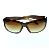 Brown Acrylic Goggle-Sunglasses #3920