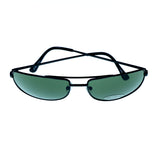 UV protection Aviator-Sunglasses Black & Green Colored #3935