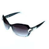 UV protection Oversize-Sunglasses Black & Purple Colored #3870