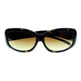 Tortoise-Shell & Brown Colored Acrylic Goggle-Sunglasses #3941