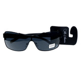 UV protection Goggle-Sunglasses With Logo Accents Black & Blue Colored #3942