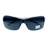 UV protection Shatter resistant Poly carbonated Goggle-Sunglasses With Logo Accents Silver-Tone & Black Colored #3942