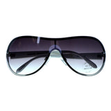 UV protection Goggle-Sunglasses White & Purple Colored #3931