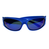 Blue & Purple Colored Acrylic Sport-Sunglasses With Logo Accents #3930
