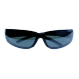 Black & Green Colored Acrylic Sport-Sunglasses With Logo Accents #3922