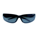 Black & Green Colored Acrylic Sport-Sunglasses With Logo Accents #3922
