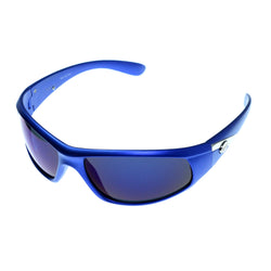 Blue & Purple Colored Acrylic Sport-Sunglasses With Logo Accents #3924