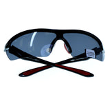 Mi Amore UV protection Shatter resistant Poly Carbonate Wrap-Sunglasses Two-Tone & Black