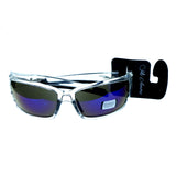 Mi Amore UV protection Shatter resistant Poly Carbonate Sport-Sunglasses Clear & Purple