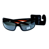 Mi Amore UV protection Shatter resistant Poly Carbonate Sport-Sunglasses Two-Tone & Black