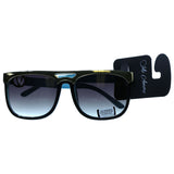 Mi Amore UV protection Shatter resistant Vintage Style Sunglasses Two-Tone & Black