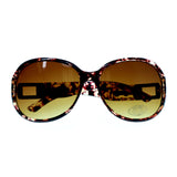 Mi Amore UV protection Goggle-Sunglasses Tortoise-Shell Frame/Brown Lens
