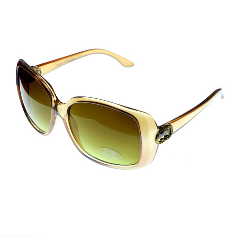 Mi Amore UV protection Goggle-Sunglasses Brown/Yellow