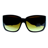 Mi Amore UV protection Love print design Goggle-Sunglasses Brown Frame & Brown Lens