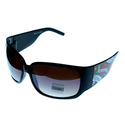 Mi Amore UV protection Love print design Goggle-Sunglasses Black Frame & Black Lens