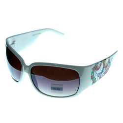 Mi Amore UV protection Skull print Goggle-Sunglasses White & Gray
