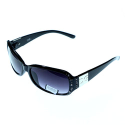 Mi Amore UV protection Shatter Resistant Poly carbonate Goggle-Sunglasses Black Frame & Purple Lens