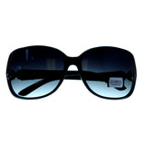 Mi Amore UV protection Shatter resistant Poly Carbonate Goggle-Sunglasses Black Frame & Black Lens