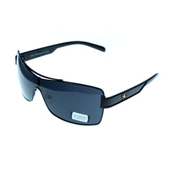 Mi Amore UV protection Shatter Resistant Poly carbonate Goggle-Sunglasses Black Frame & Black Lens