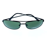 Mi Amore UV protection Sport-Sunglasses Black Frame/Green Lens