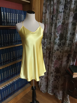 Sunrise Buttercup Yellow Silky Chemise
