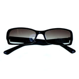 Mi Amore UV protection Rectangle-Sunglasses Black Frame/Gray Lens