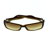 Mi Amore UV protection Rectangle-Sunglasses Brown Frame/Brown Lens