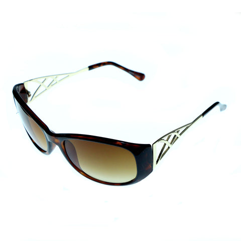 Mi Amore UV protection Sport-Sunglasses Tortoise-Shell Frame/Brown Lens