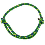 Adjustable Layered Cord-Bracelet-Set Colorful #4173