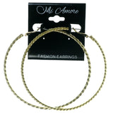 Gold-Tone Metal Multiple-Earrings #3582