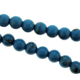 6mm Gemstone Rounds Turquoise Gr05