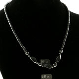 Conservative Hematite-Necklace With Bead Accents  Gray Color #4145