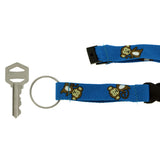 Monkies Lanyard-Keychain Blue & White Colored #122