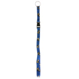 Monkies Lanyard-Keychain Blue & White Colored #122