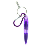 Pen Split-Ring-Keychain Purple Color  #151