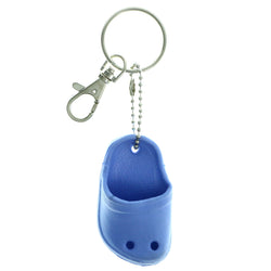 Croc Split-Ring-Keychain Blue Color  #162