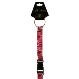 Camouflage Lanyard-Keychain Pink Color  #176