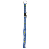 All Star Dad Stars Lanyard-Keychain Blue & Yellow Colored #22