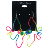 Birds Dangle-Earrings Colorful #LQE1270