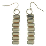 Gold-Tone Metal Dangle-Earrings #LQE1553