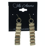 Gold-Tone Metal Dangle-Earrings #LQE1553