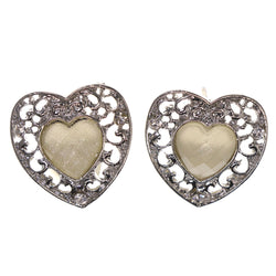Colorful  Heart Stud-Earrings #LQE2777