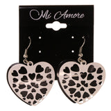 Colorful  Heart Dangle-Earrings #LQE2903